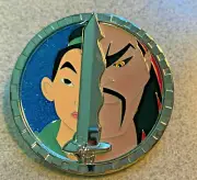 DISNEY PIN MULAN SHAN YU FACE OFF HEROES VS VILLAINS FACE-OFF