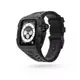 【Y24】 Apple Watch 45mm 不鏽鋼防水保護殼【黑/黑】-送原廠錶帶