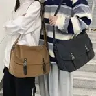 Attractive Vintage Handbag Large Capacity Messenger Bag Canvas Tote Bag