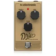 tc electronic compact effect spring reverb pedal DRIP SPRING REVERB [Off [New!!]