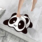 Bath Mat Wear-resistant Quick Drying Creative Design Bathroom Rug Lightweight