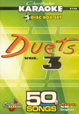 Chartbuster Karaoke CDG CB5136 - Duets Vol. 3