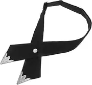 [MOBUTOFU] Pretied Bowtie for Women and Men Classic Cross Tie for Proms and Uniforms