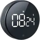 Versatile Kitchen Timer Large LED Display Magnetic Egg Timer Home