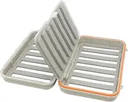 Generic Waterproof Fly Box Case, Container Fishing Tackle Box Organization, Fly Holder Fly Fishing Storage for Bass Trout Gear Fly
