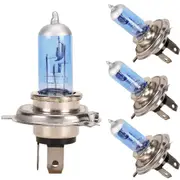 H4 LED Headlight Globes 12V 100 90W Headlights Bulb Warm White Set Accessories