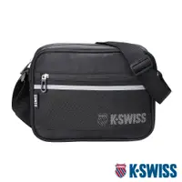 在飛比找蝦皮商城優惠-K-SWISS Shoulder Bag運動斜背包-黑