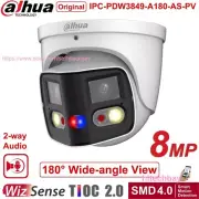 Dahua IPC-PDW3849-A180-AS-PV 8MP Panoramic TiOC IP Camera PoE SMD4.0 2-Way Talk