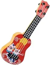 Totority Decorative Mini Guitar Ukulele Creative Boys and Girls Musical Instrument Safe for Mini House Decor