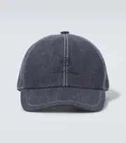 [Loro Piana] Loro Piana Denim baseball cap XL blue