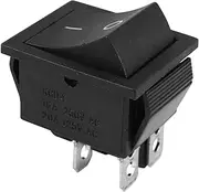 Byttlerom AC 250V 16A 4 Pin ON/OFF I/O 2 Position DPST Snap in Boat Rocker Switch 28x21mm