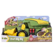 John Deere 2-N-1 Dig Rig - Dump Truck and Front-End Loader