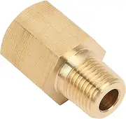 Car Universal Brass Oil Pressure Temp Adapter Fitting for Auto Accessories