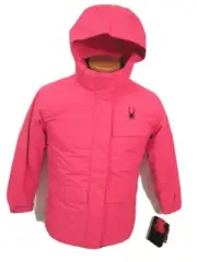 Spyder Girls Jacket Coat Size 14 L Lethal System 3 in 1 Interchange Waterproof