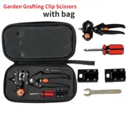Garden Grafting Clip Scissors Tree Pruner Shears Nursery Pruning Tool Set