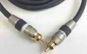 BELKIN SYNAPSE 12ft. Gold Plated RCA Jack Stereo Audio Patch Cable Interconnect