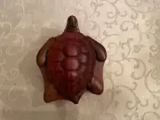 Island Wood Collections Wood Jewelry Box Turtle Shape