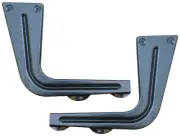 67-72 Chevy Shortbed Stepside Bed RH & LH Side Step Plate Hanger Supports