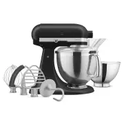 Kitchenaid KSM195 4.8L Artisan Stand Mixer Matte Black 5KSM195PSABM