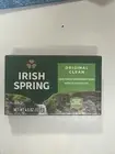 Irish Spring Soap Bar Original Clean 12 hr. Deodorant Flaxseed Oil 4.5 oz. Bath