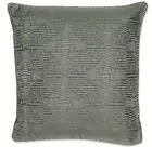 Laundry by Shelli Segal TEXTURA New $70 Euro Sham European Pillow Case Gray NIP
