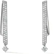 HEARTS ON FIRE Inside Out Diamond Flip Drop Earrings in White Gold at Nordstrom One Size