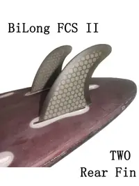 在飛比找蝦皮購物優惠-衝浪板尾鰭二片裝BiLong FCS II FIN電動板尾鰭