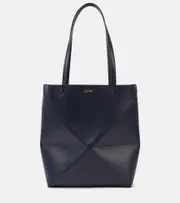 Loewe Puzzle Fold leather tote bag