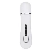 Usb Rechargeable Ultrasonic Face Skin Scrubber Spatula Facial Pore Cleaner Bleakhead Extractor Peeling Cleansing Tool Beauty Machine