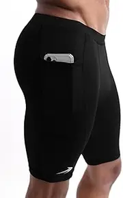 [COMPRESSIONZ] Men's Compression Shorts - Base Layer Athletic Underwear for Cycling, Gym, Basketball, Workout - Performance Running Shorts for Muscle Recovery - Moisture Wicking