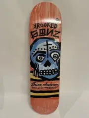 2010 Krooked Guest Skateboard Deck - Brian Anderson - Sealed New