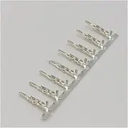 BIZOCA 200Pcs Male Female Pin ATX PCIE EPS CPU Terminal Gold Plated Or Tin Plated for 5557 5559 Connector Plug(Male Terminal)