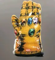 NEW In The Bag Marvel Thanos Soft Infinity Gauntlet Glove Collectible Cosplay
