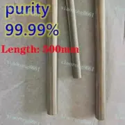 Pure Nickel Ni Alloy 99.9% Round Bar Rod For Electroplating Anode Size 10 x500mm