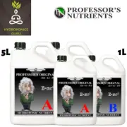 Professor's Original Nutrient A+B | Grow & Bloom | 1L | 5L | Hydroponics Guru