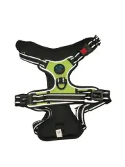 PoyPet No Pull Dog Harness No Choke Front Clip Reflective Lime Size XSmall