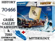 Playmobil History 70466 & 7350- Jason & The Argonauts & Motor-BRAND NEW & SEALED