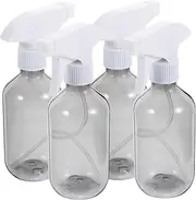 SHERCHPRY Hair Spray Misting Bottle 300ml Empty Plastic Spray Bottles for Cleaning Aussie