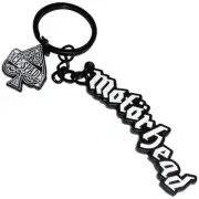 MOTORHEAD ACE OF SPADES LOGO CUT OUT VERY HIGH QUALITY METAL KEY RING OFFICIAL
