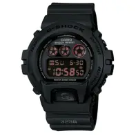 在飛比找momo購物網優惠-【CASIO 卡西歐】G-SHOCK 低調軍事風格霧黑時尚運