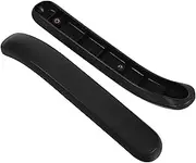 TEHAUX Comfortable 1 Pair Office Chair Armrests Plastic Arm Pads Elbow Support for Desk Computer Seating