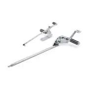 Boone Footpeg System Chrome, Harley - Davidson FXD 91 - 05