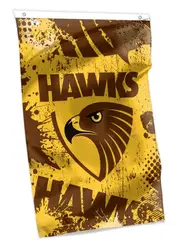 Hawthorn Hawks AFL WALL Flag Banner