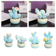 Artificial Potted Figurine Art Bonsai Fake Plants for Balcony Table Office