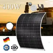 12V 400W ETFE Flexible Solar Panel Kit Mono Caravan Camping Home Battery Charger