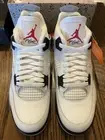 Size 10 - Air Jordan 4 Retro OG 'White Cement' 2025 FV5029-100 IN HAND SHIPS NOW