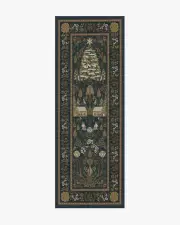 75' x 215' | Machine Washable Runner Rug | Kid & Pet Friendly | Indoor Rug | Juniper Midnight Blue Rug | Ruggable