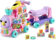 VTech 4-in-1 Letter Learning Train, Pink, Unisex Kids Educational Toy