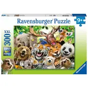 300pc Ravensburger Wild Animal Selfie Jigsaw Kids/Childrens Puzzle Pieces 9Y+