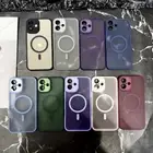 Magsafe Case For iPhone 16 Pro Max 15 14 13 12 11 Magnetic Shockproof Hard Cover